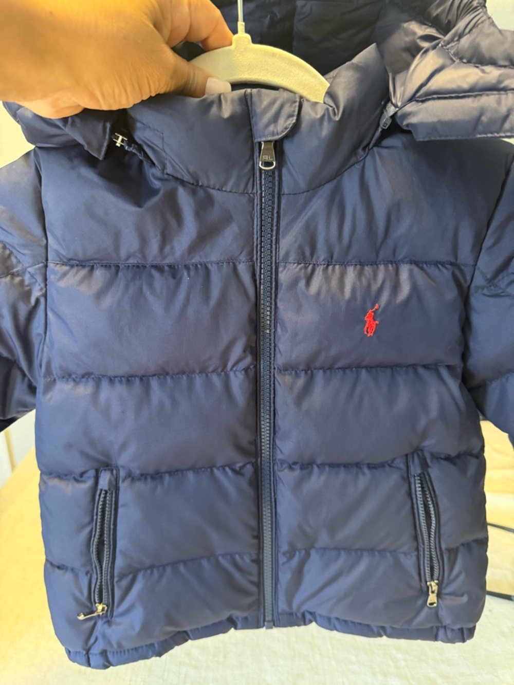 Polo by Ralph Lauren Navy Jacket with Yellow Label